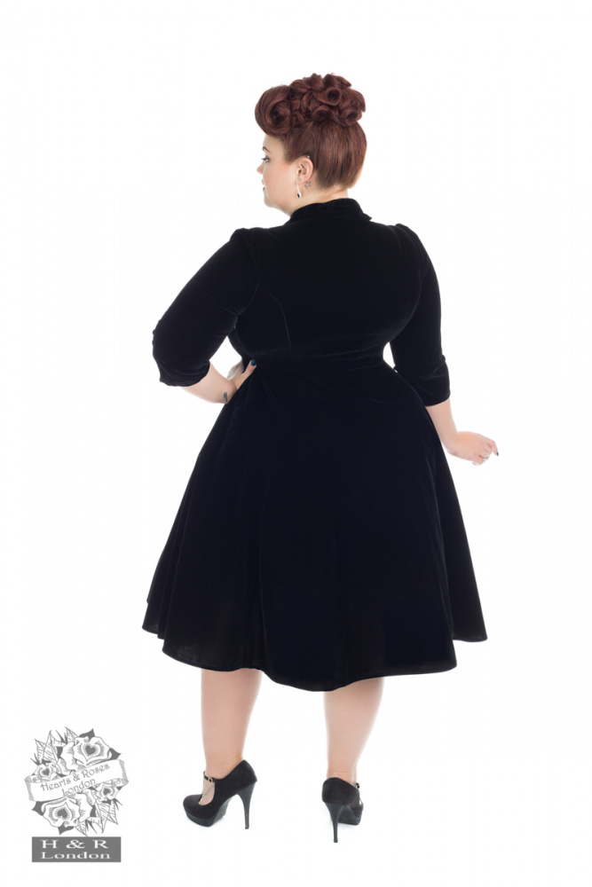 Glamorous velvet dress cheap